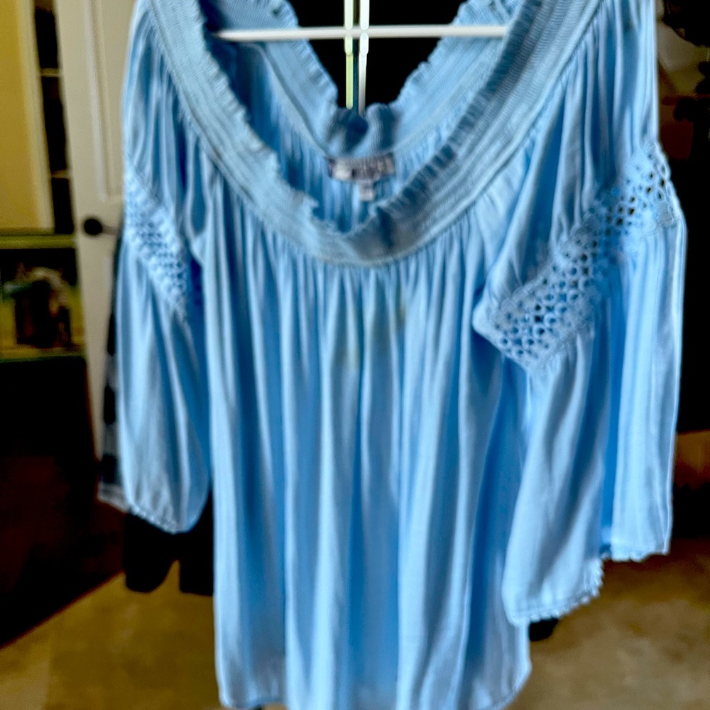 Jennifer Lopez Peasant Blouse